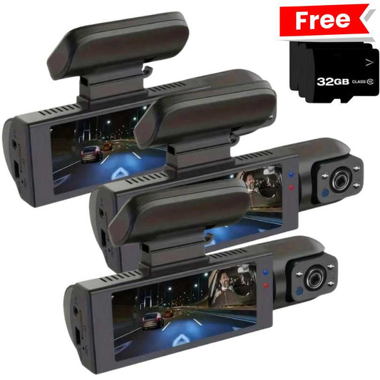 3x Splicy Dash-Cams + 3x 32Gb SD Cards