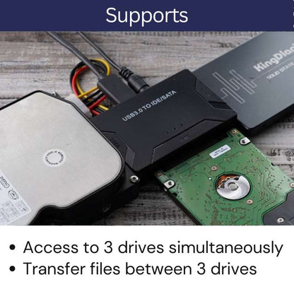 USB 3.0 to IDE/SATA Hard Drive Adapter AU